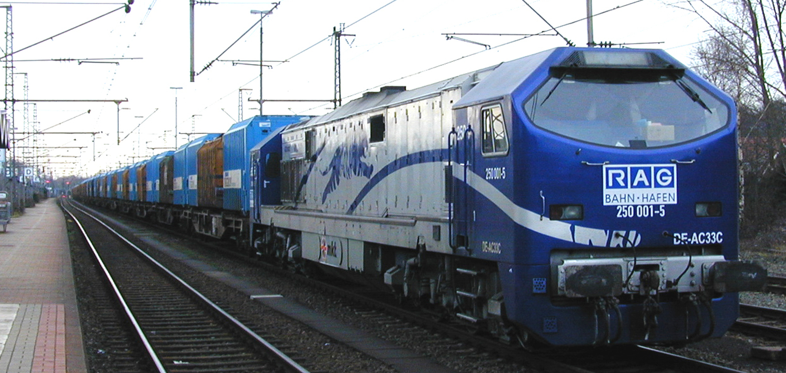 RAG 250 001 in January 2002 in Bad Bentheim