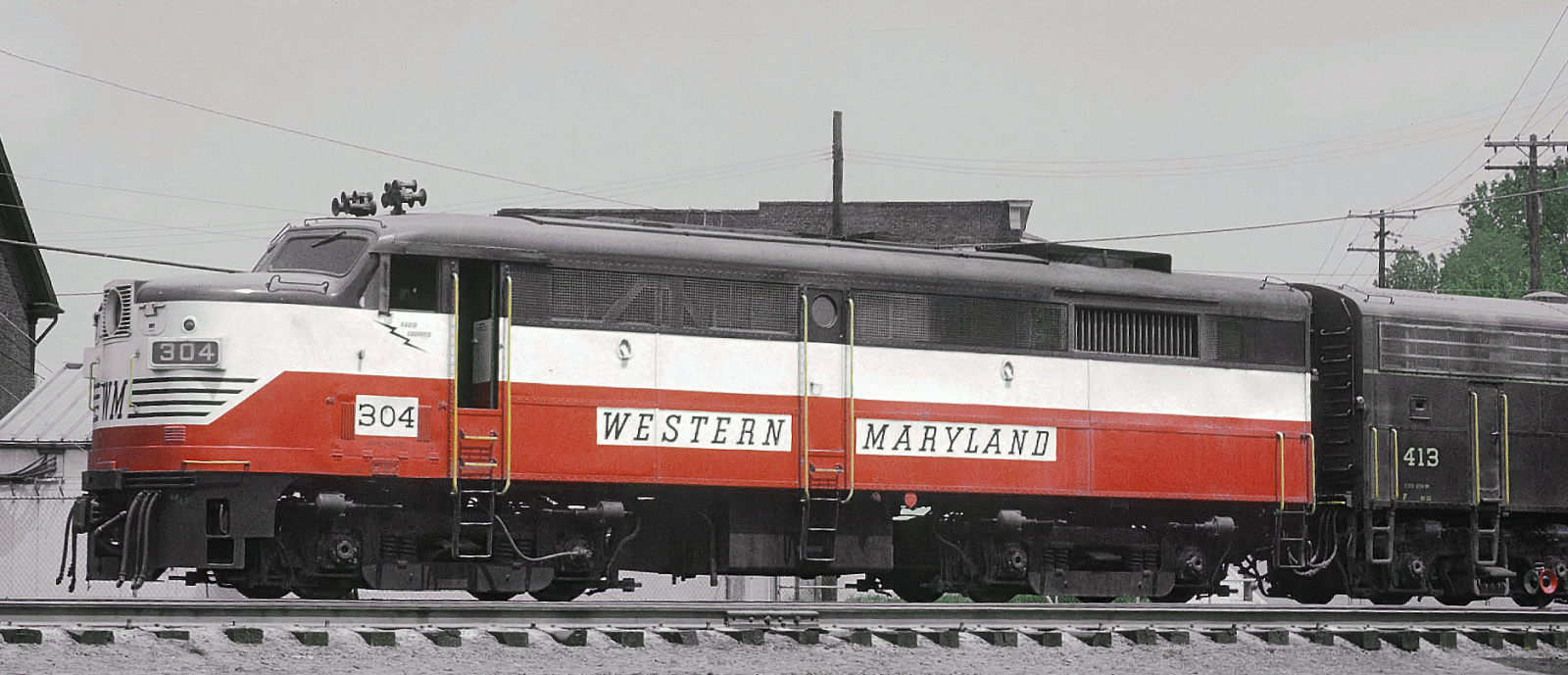Western Maryland FA-2 in May 1970 at Hagerstown, Maryland
