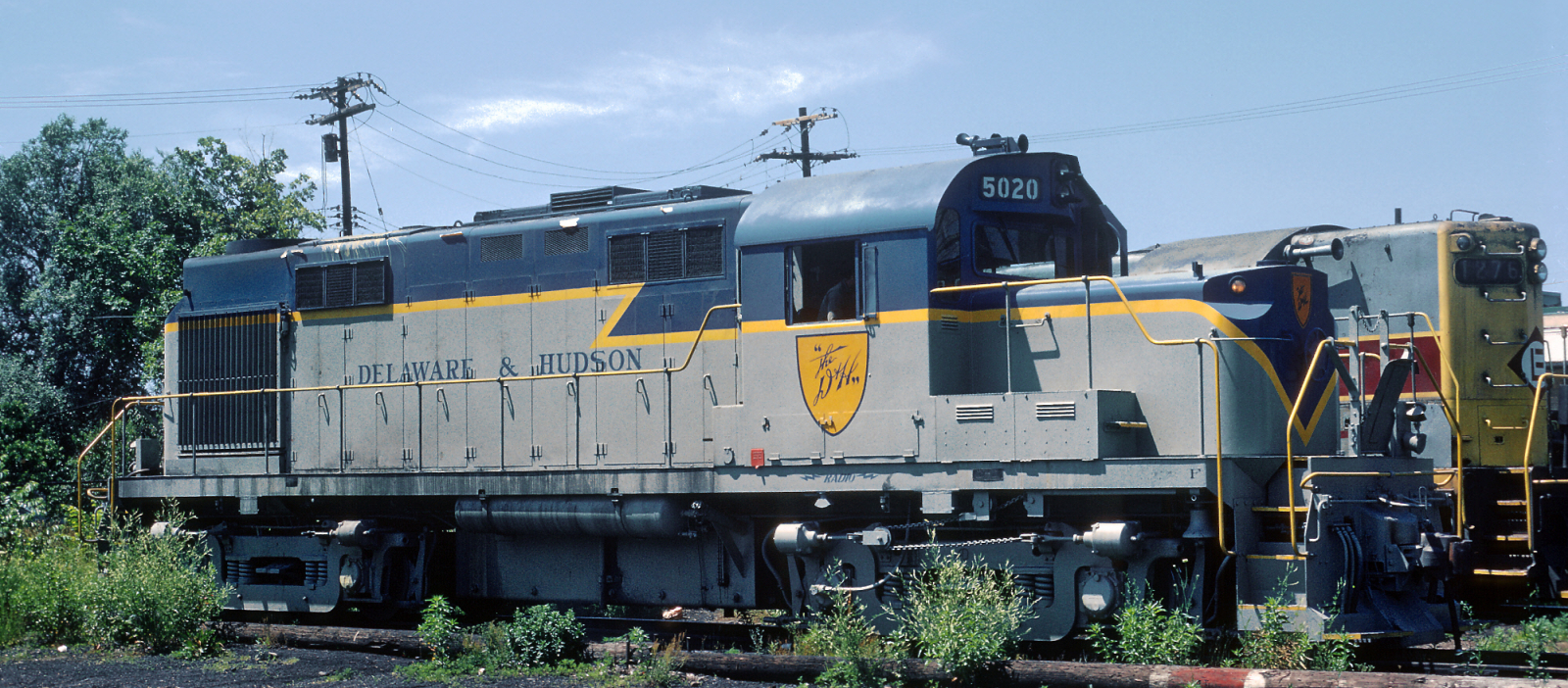 Delaware & Hudson RS-36 No. 5020 in August 1971