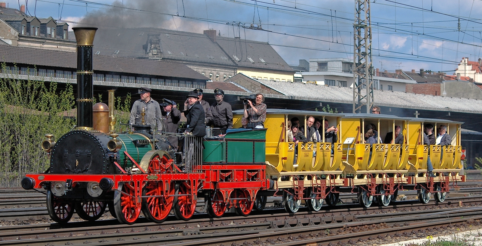 Replica of the “Adler” in May 2008 in Fürth