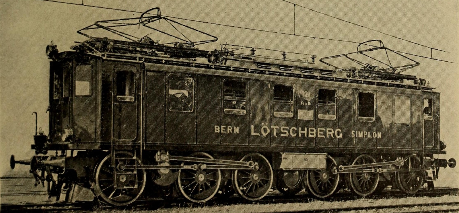 From the book “Electric traction for railway trains” from 1911