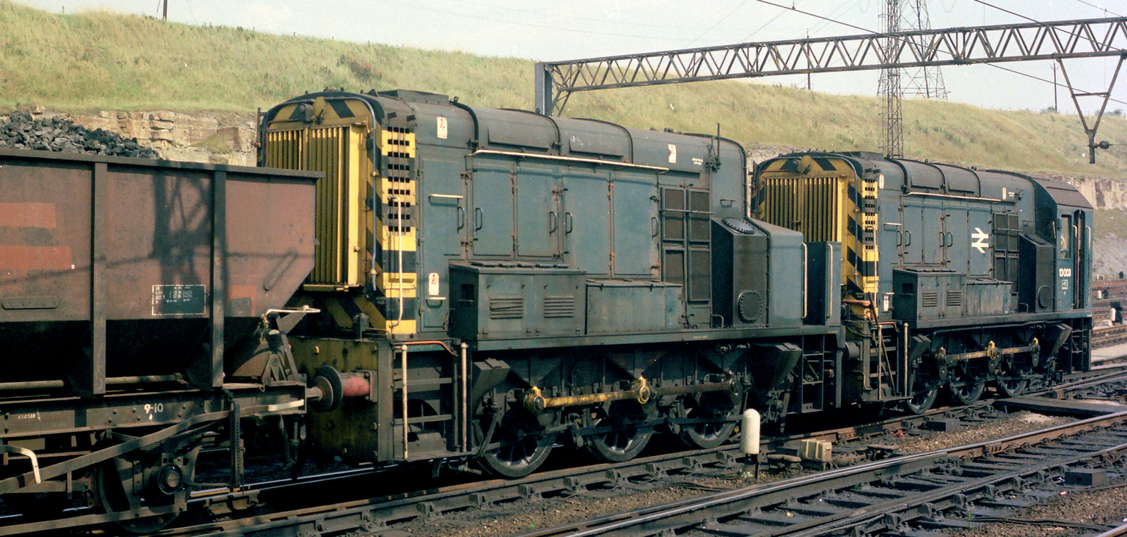 13003 in August 1974 at Tinsley marshalling yard
