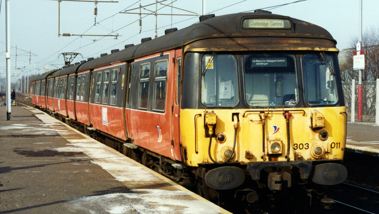 303011 circa 1999 at Coatbridge