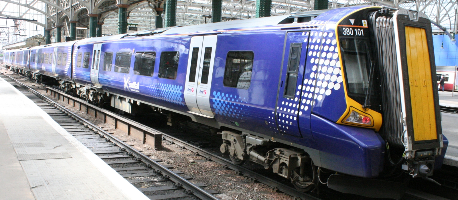 380 101 operated by First ScotRail in Glasgow in 2011
