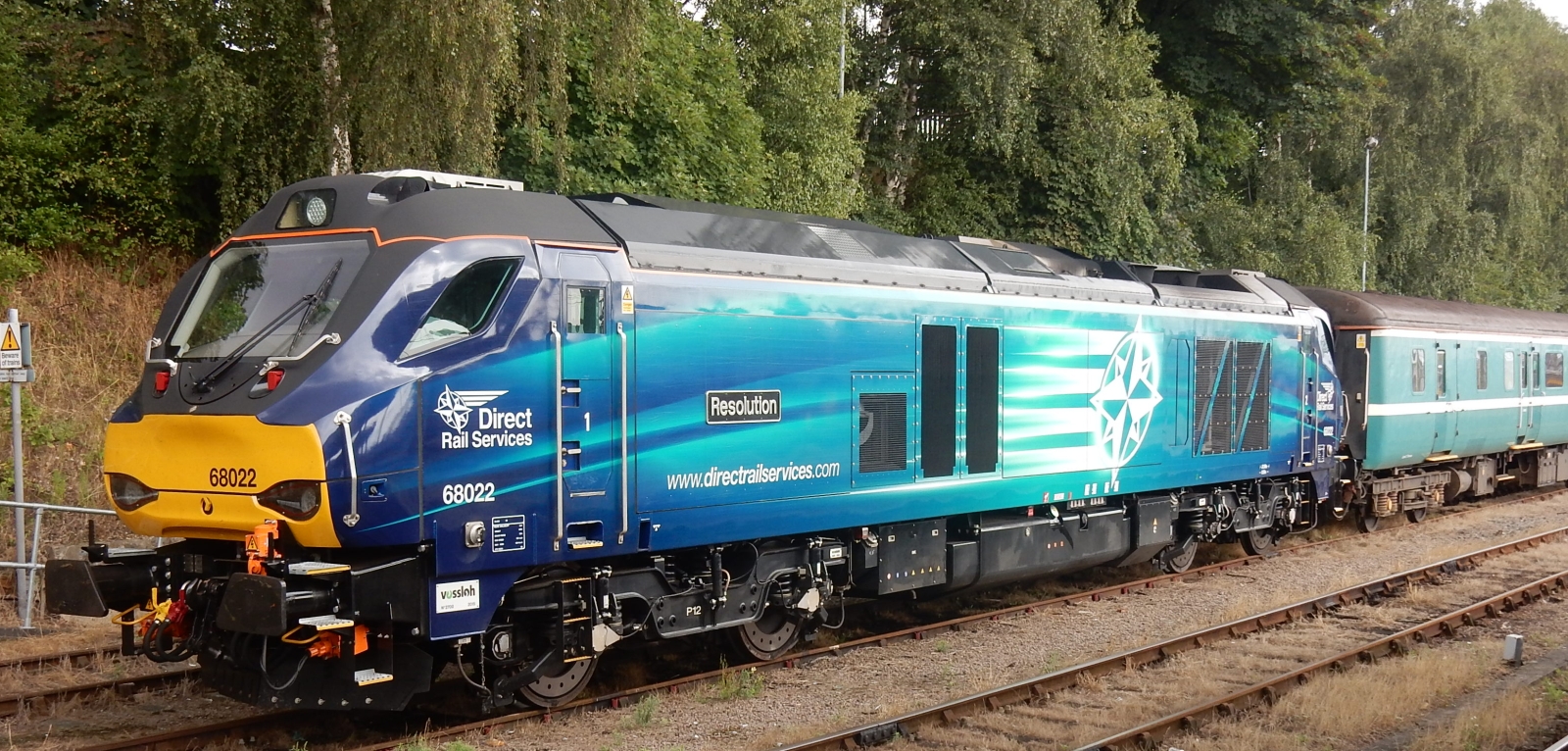 68022 “Resolution” in September 2016 at Norwich