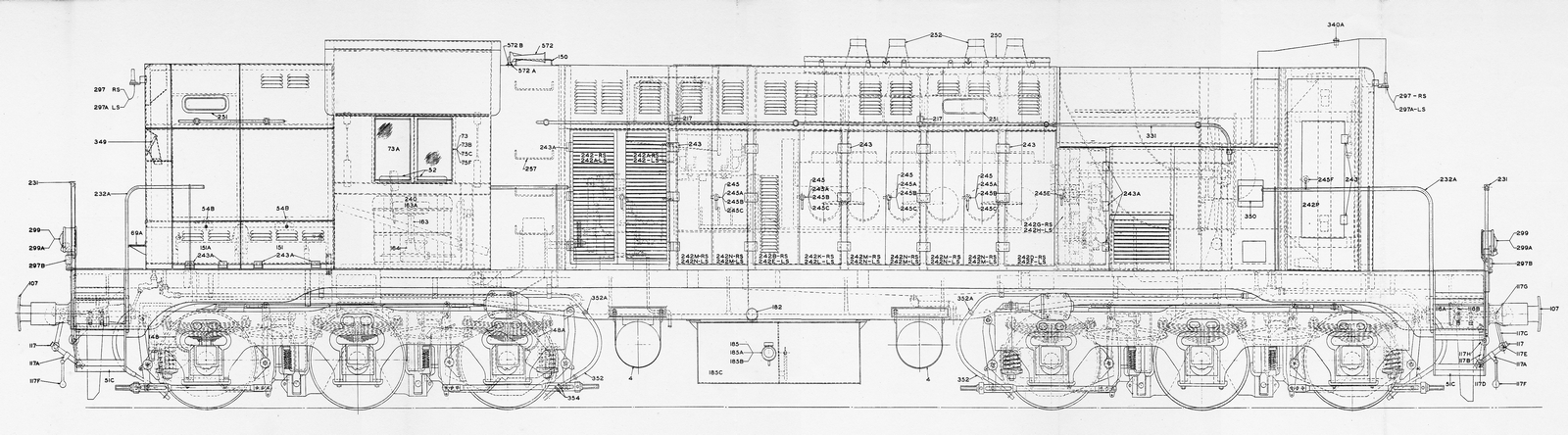 Sectional drawing of the DRS-6-4-660NA