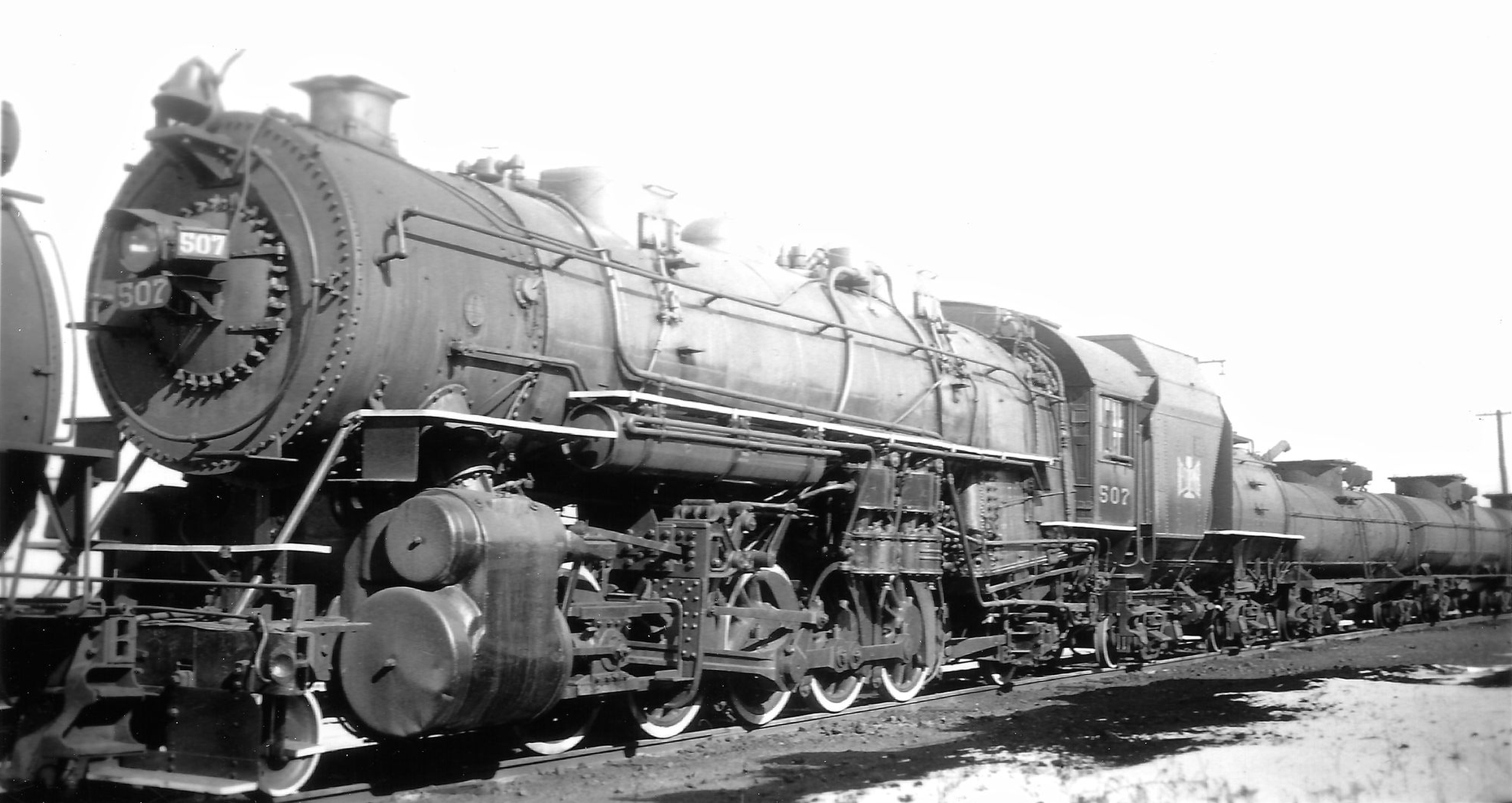 No. 507 in February 1938 at Albion, Pennsylvania