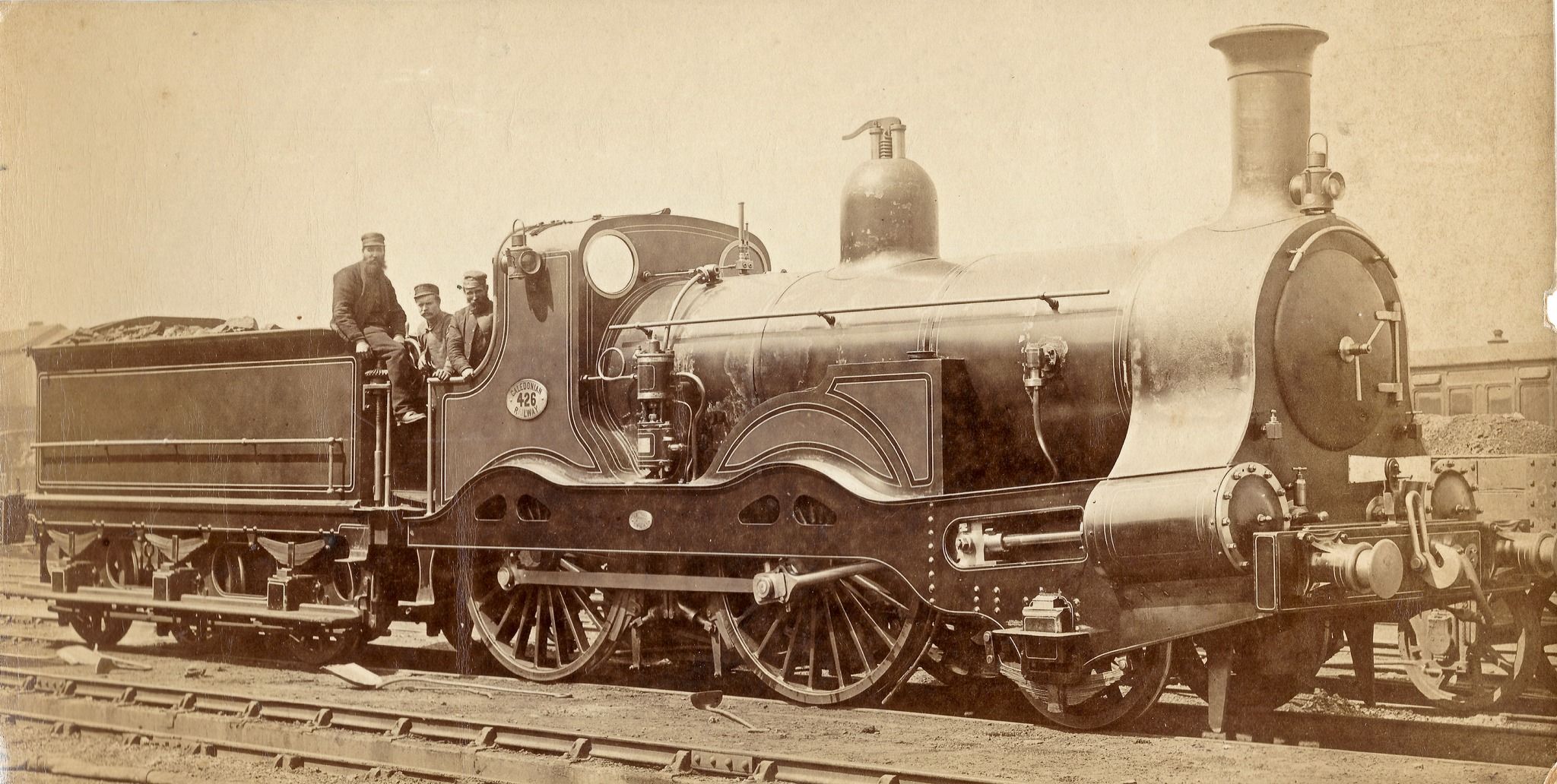 No. 426 after its 1885 rebuild