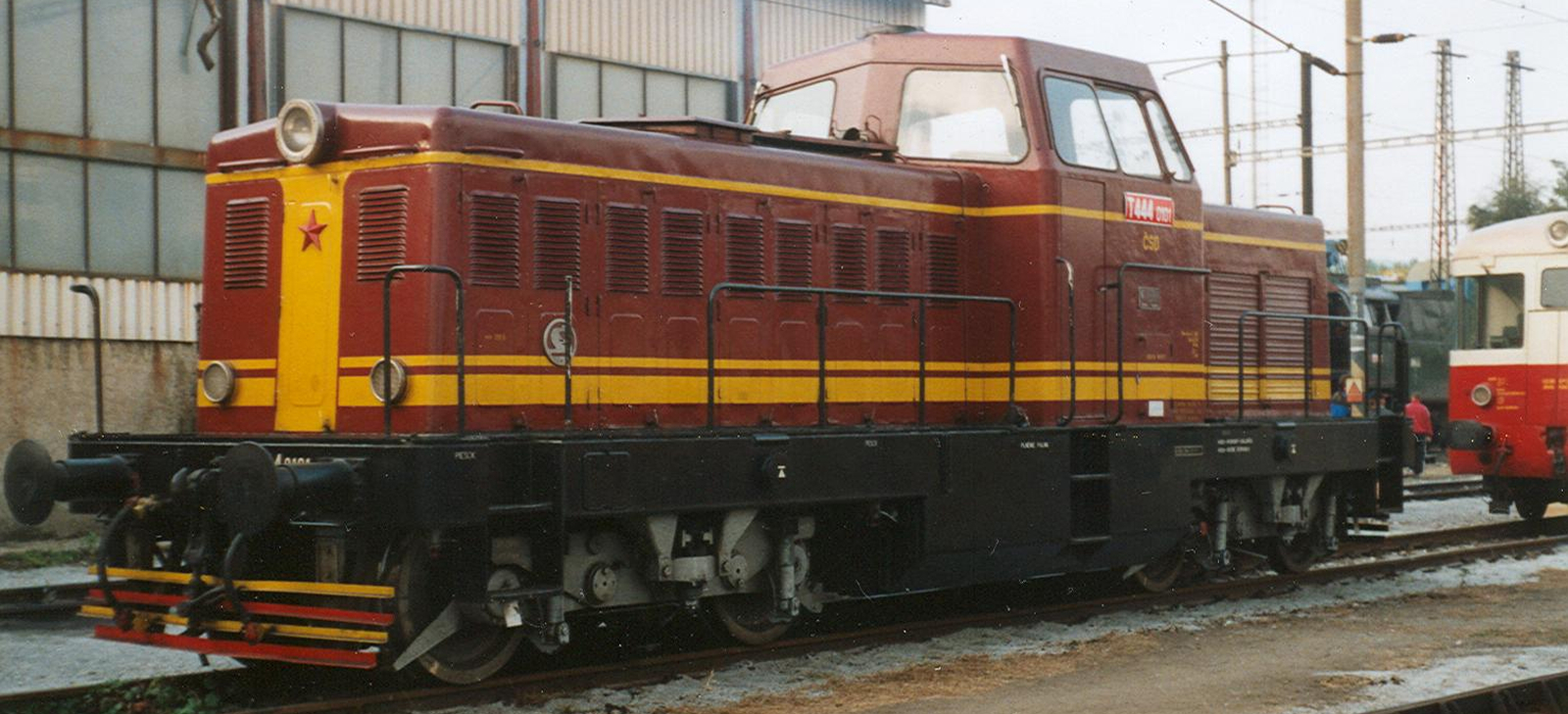 T 444.0101 in 2003 at an exhibition in Ústí nad Labem