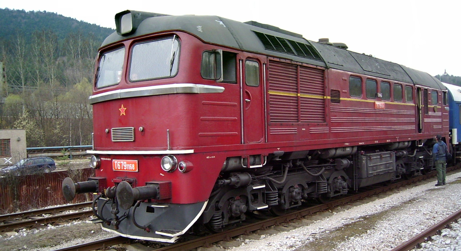 T 679 1168 in April 2006