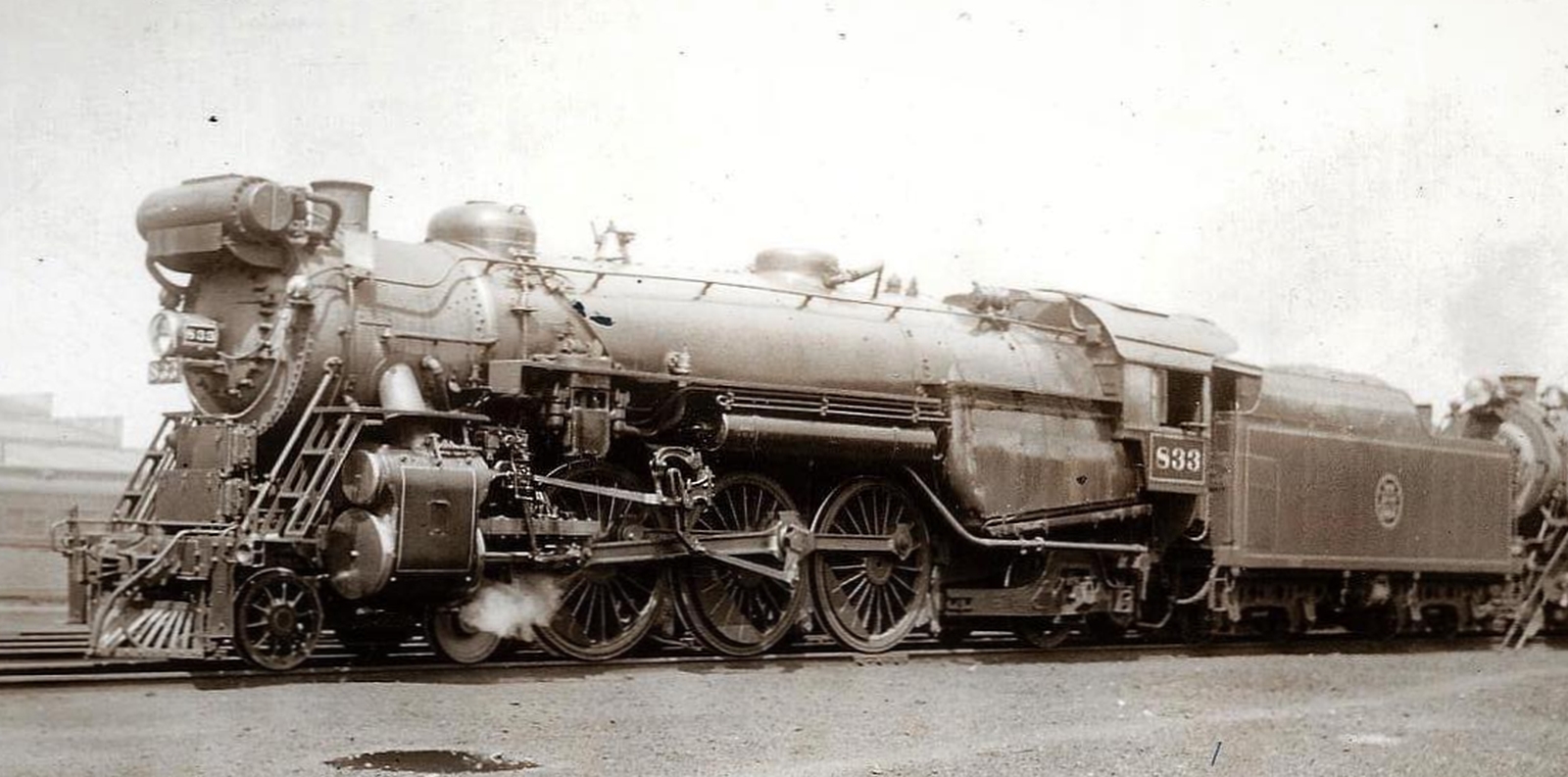No. 833 in December 1937 at Atlantic City, New Jersey