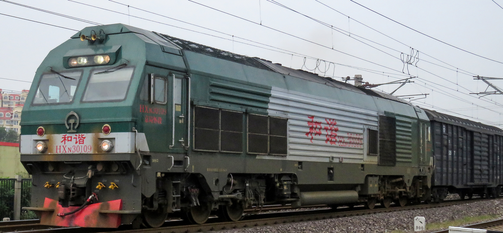HXN3 0109 in July 2018 at Fengtailu