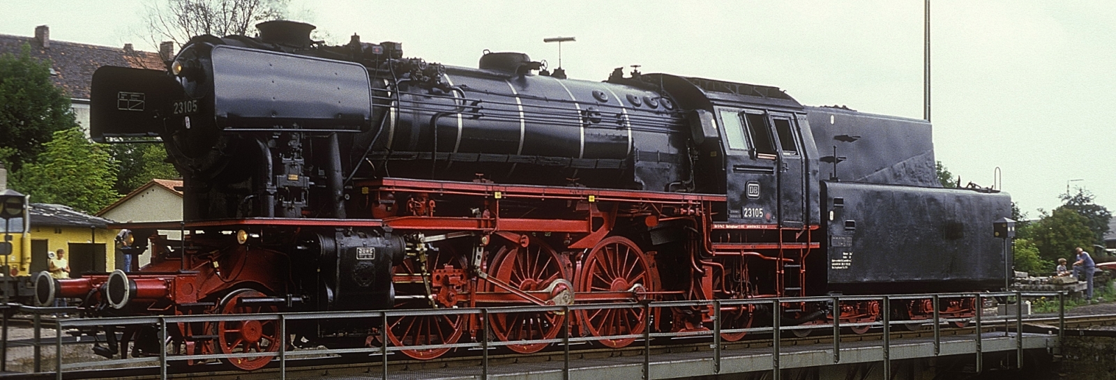 The last built 23 105 in July 1985 in Amberg with the original lettering