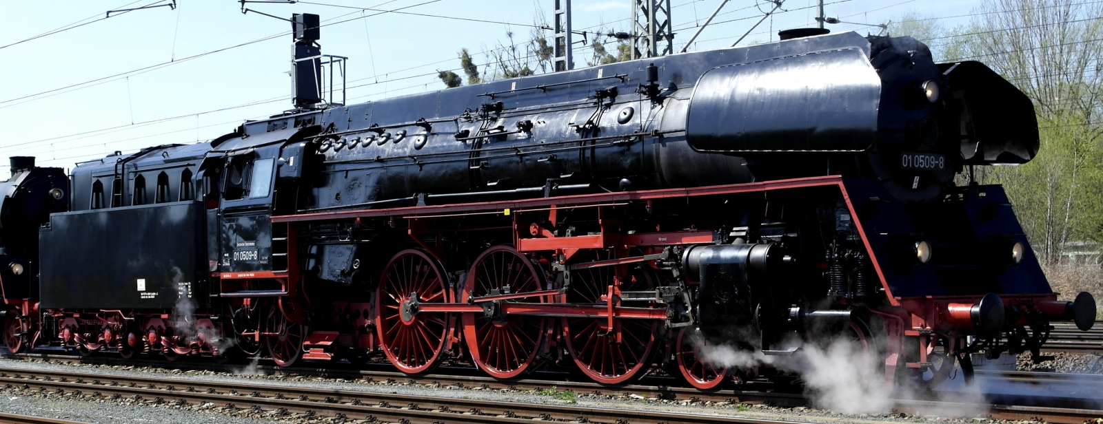 01 0509 in the year 2015 at the Dresden steam locomotive fear