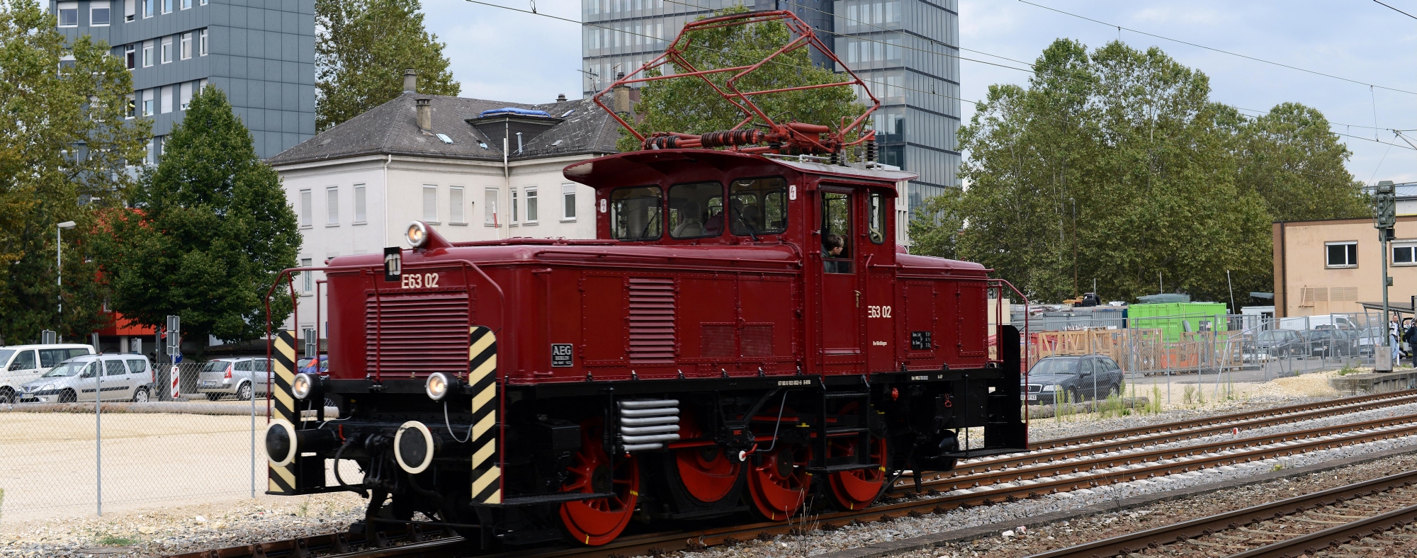 The E 63 02, which is operational again today, in September 2013 in Göppingen