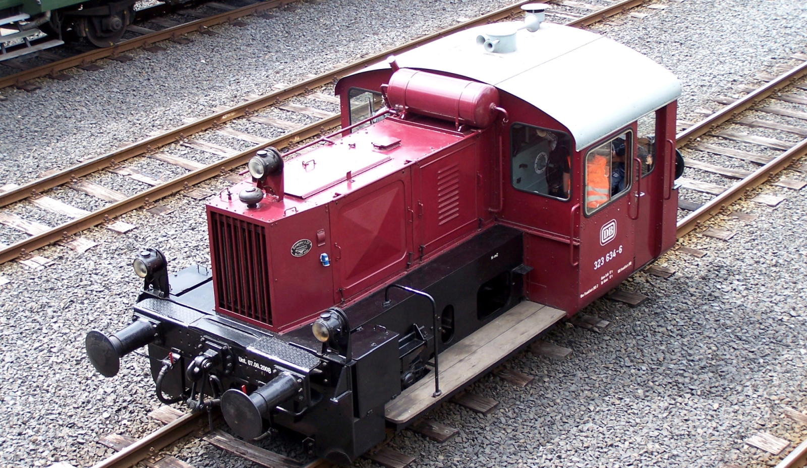 323 634 of the historic railway Frankfurt in June 2011 in Königstein im Taunus