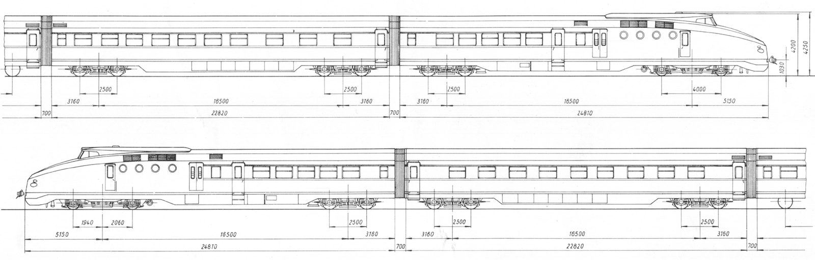 Schematic drawing of the prototype