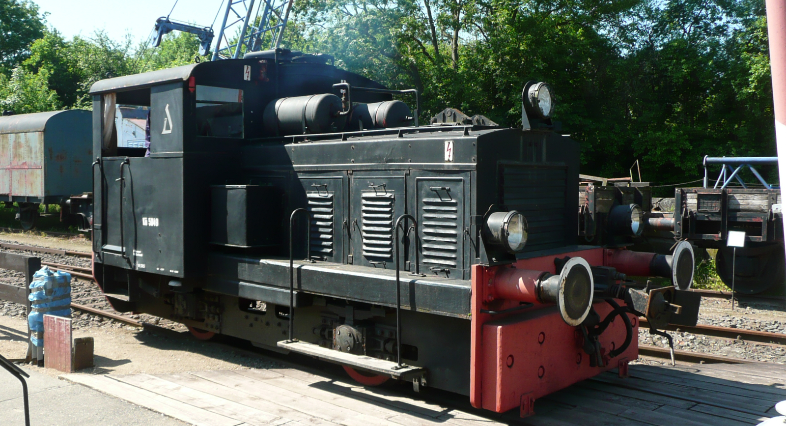 Kö 5049 in the Railway Museum in Gramzow