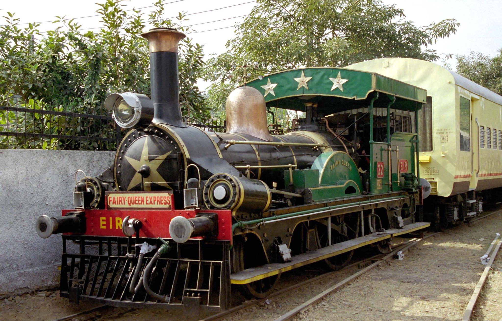 In Delhi Railway Museum in 2000