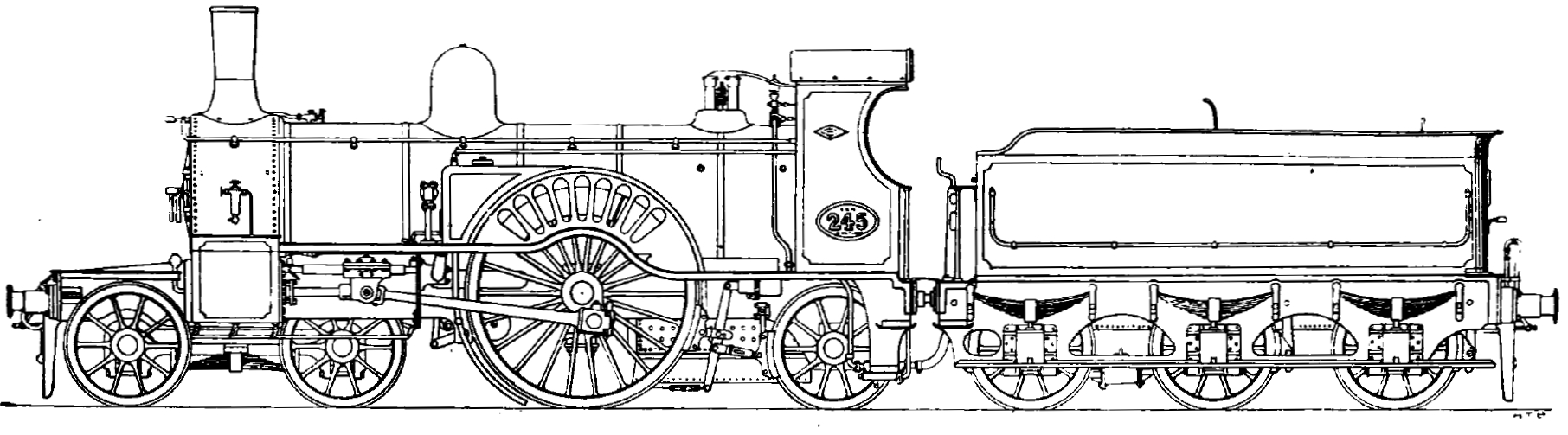 Bild der Lokomotive