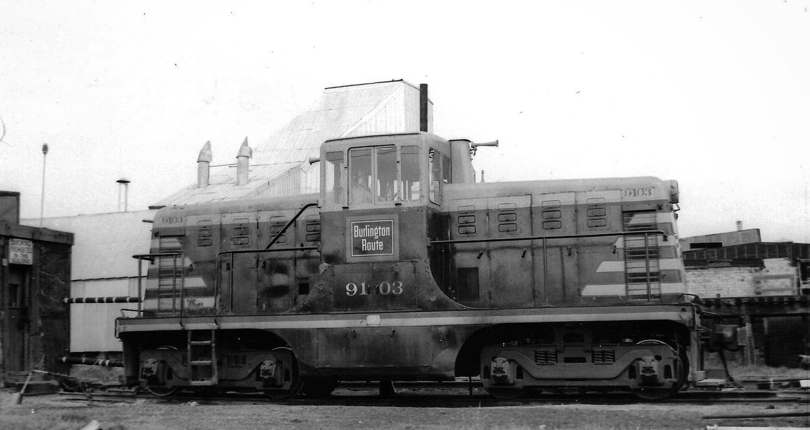 Chicago, Burlington & Quincy No. 9103 was the first example to leave the factory
