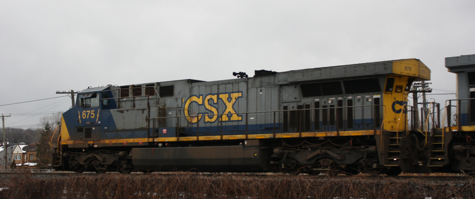 CSX No. 675 in November 2016