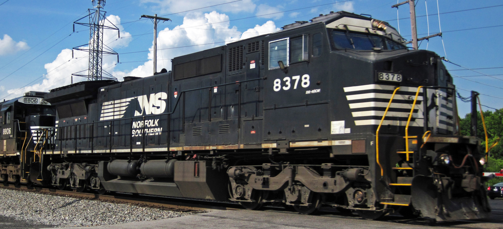 Norfolk Southern Dash 8-40CW in July 2017 in Columbus, Ohio