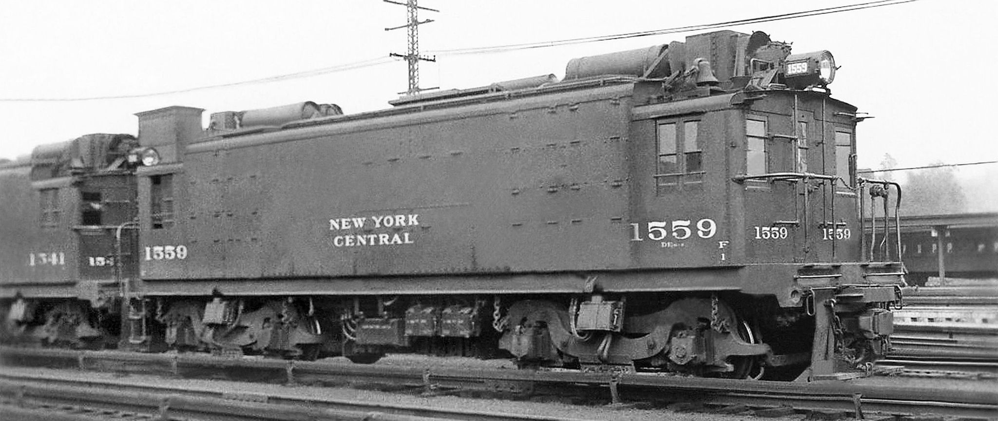 New York Central DEs-3 No. 1559 in 1935 at Harmon, New York