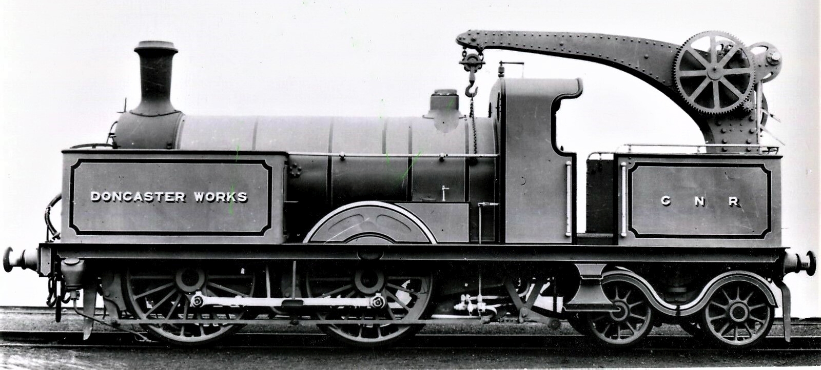 No. 533 after the rebuild to a crane