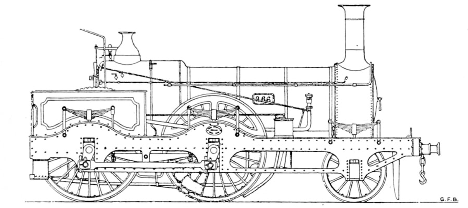 No. 266 built by Fowler