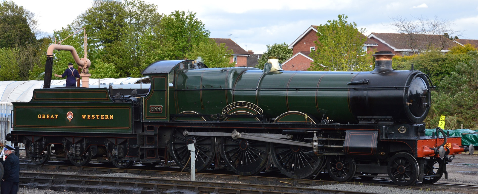 No. 2999 “Lady of Legend” in May 2021 in Kidderminster