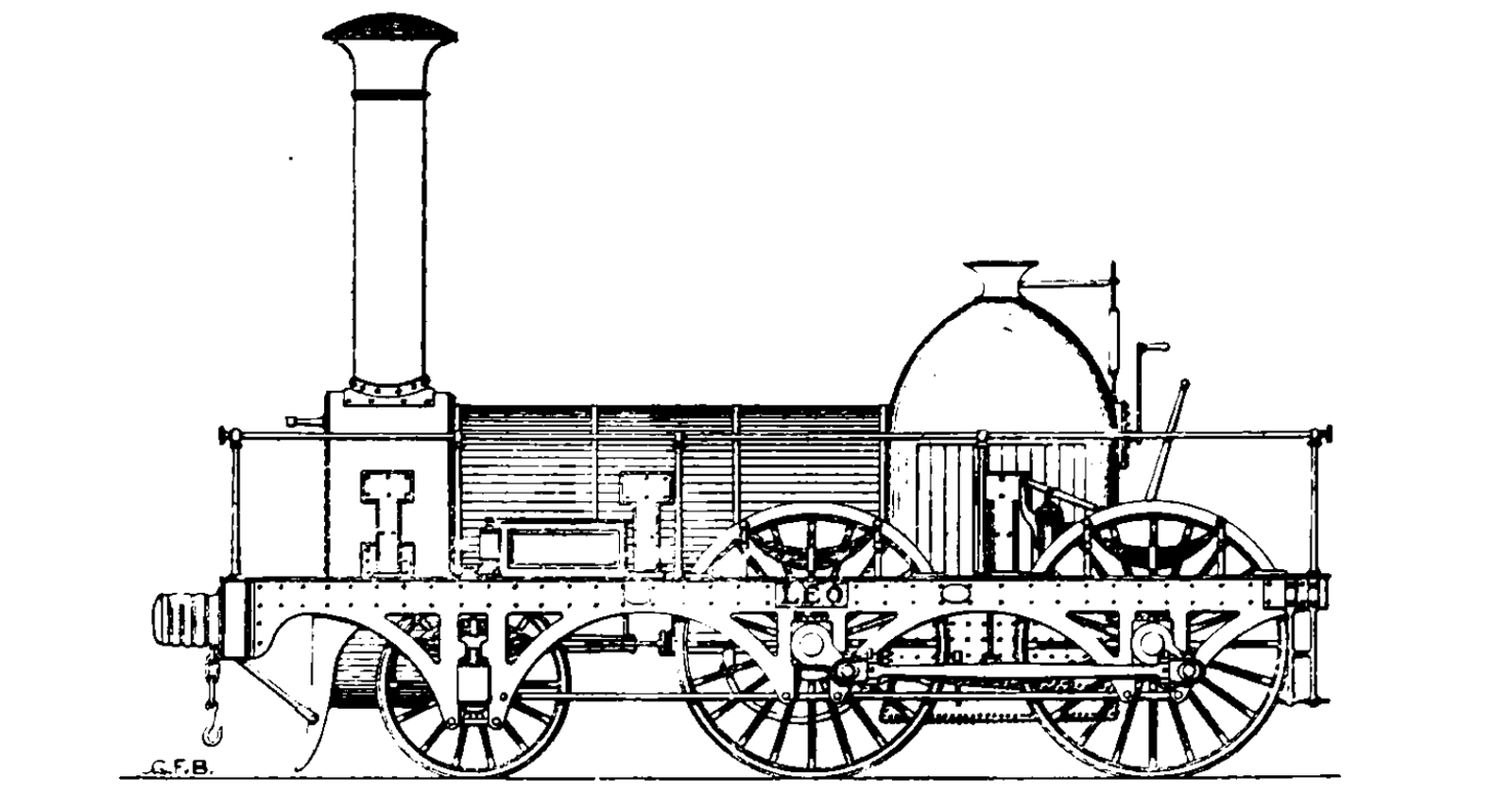 The GWR Leo class was one of the first locomotives with this wheel arrangement.