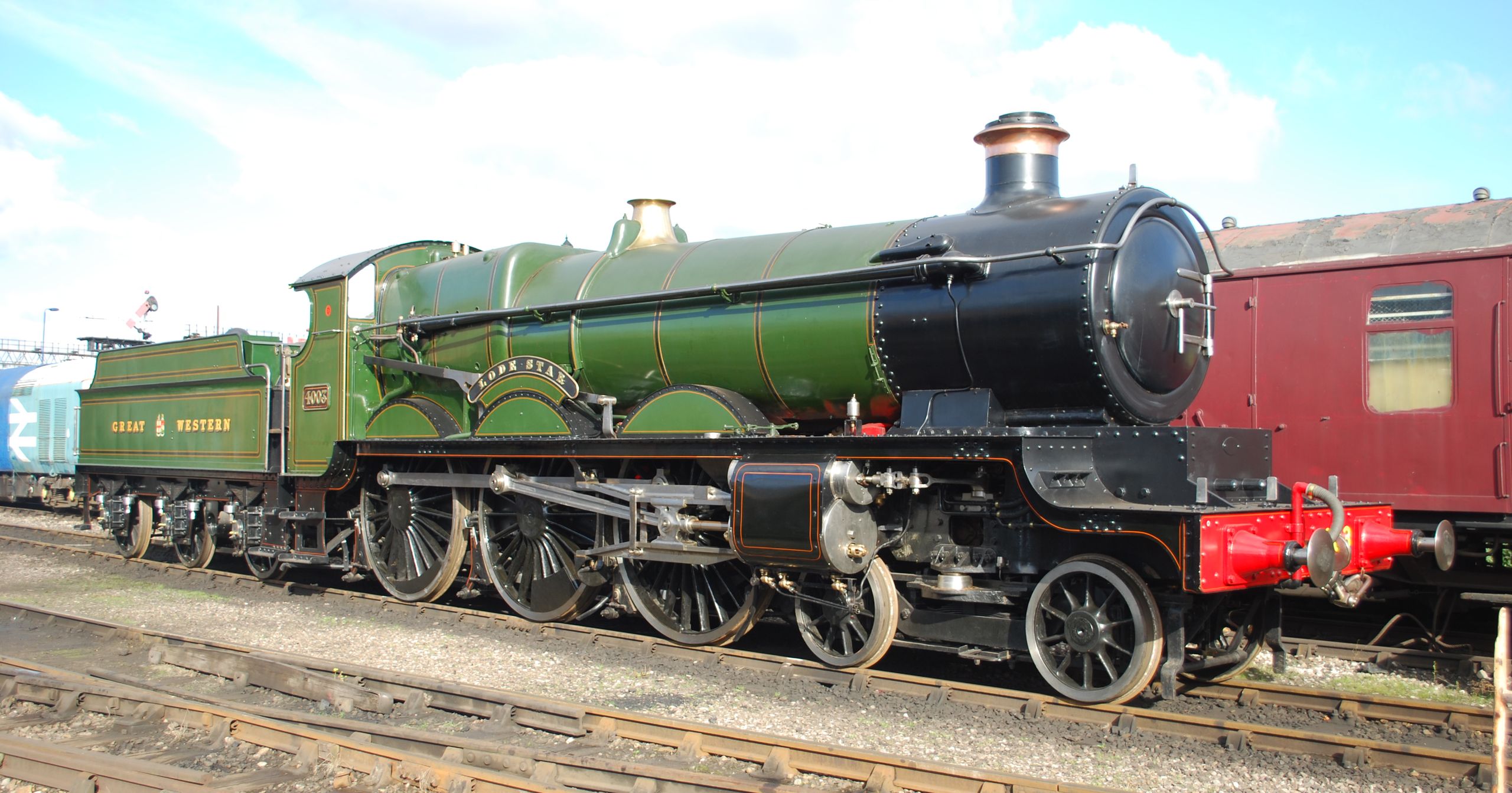 No. 4003 “Lode Star” in October 2010 at Tyseley