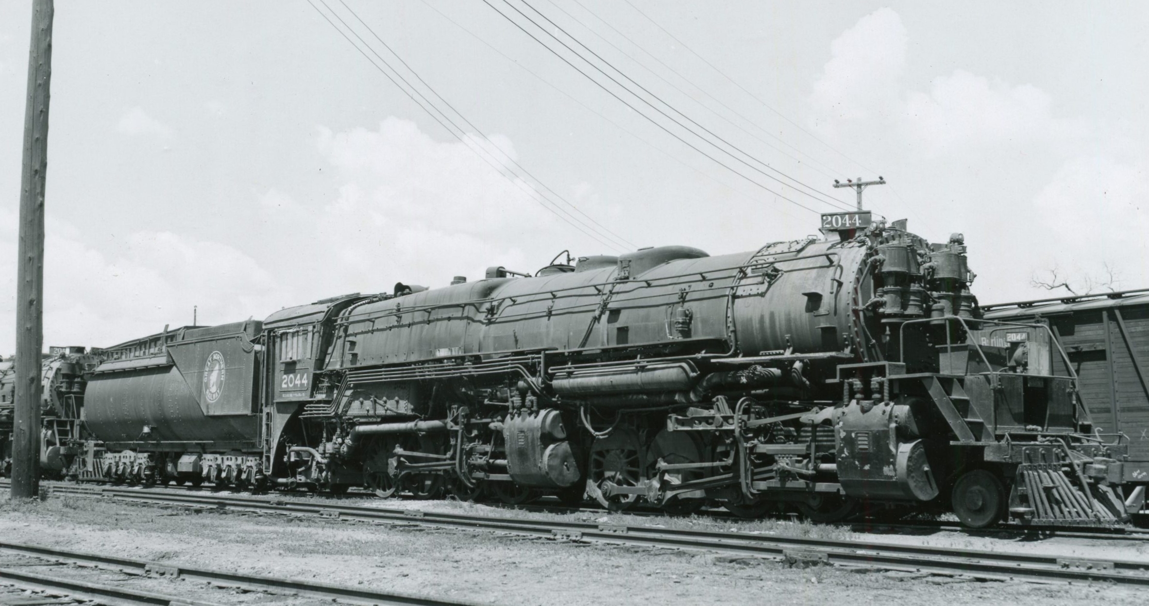 R-2 No. 2044 in June 1955 at Minot, North Dakota