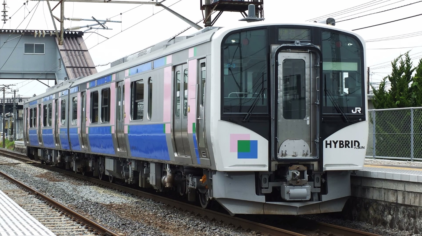 Train 5531D in 2015 in Rikuzen-sanno