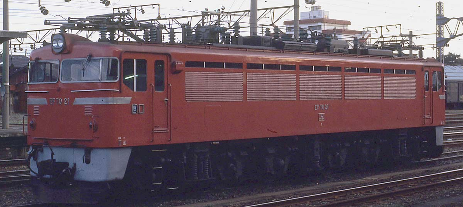 EF70 21 in August 1983 at Toyama