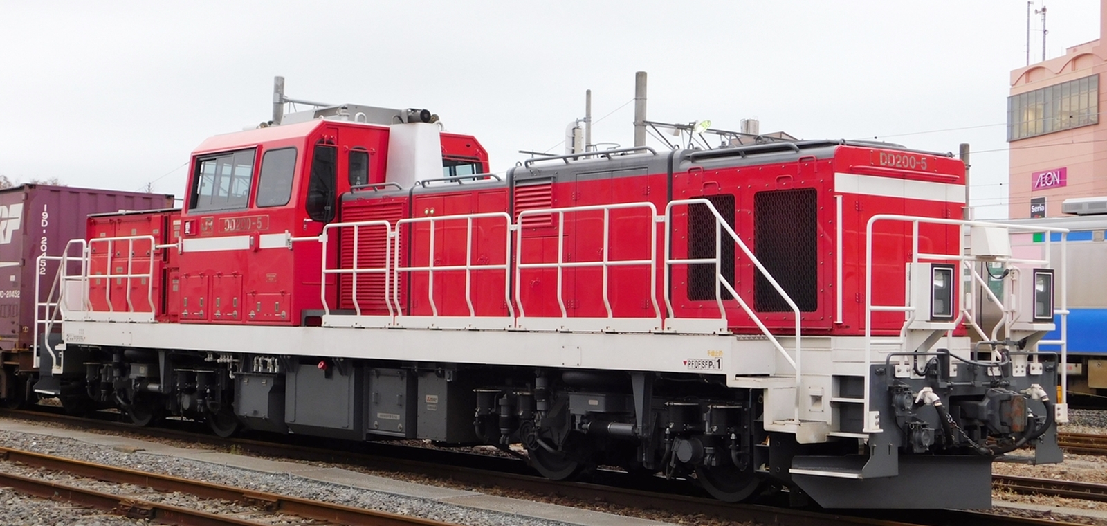 DD200 5 in April 2020 at Ishinomaki Station