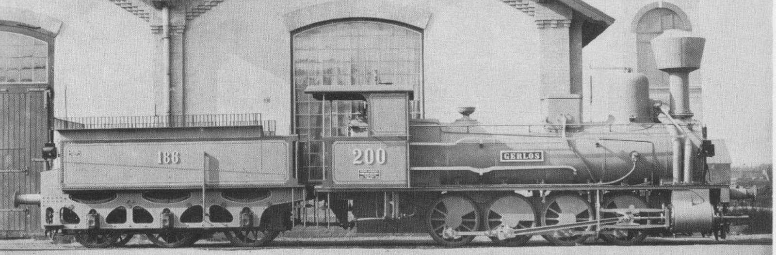 KEB No. 200, later kkStB 70.21 on a builder's photo