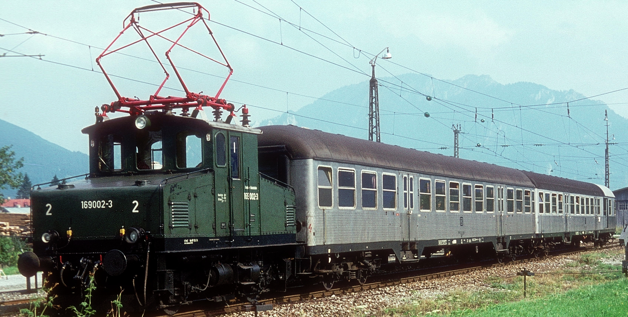 169 002 (formerly No. 2 “Pauline”) in August 1976 in Unterammergau