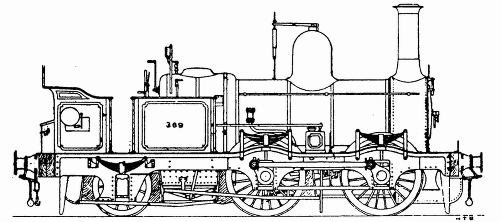 No. 214 after being renumbered to 369 in May 1878