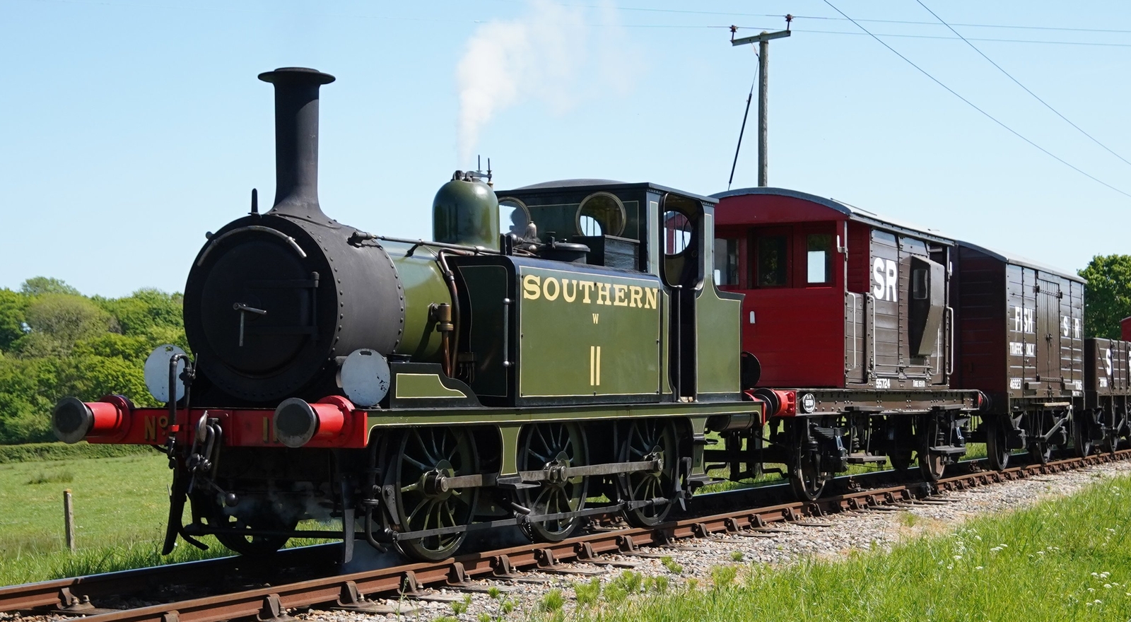 Southern Railway W11 “Newport” in May 2022 on the Isle of Wight“”