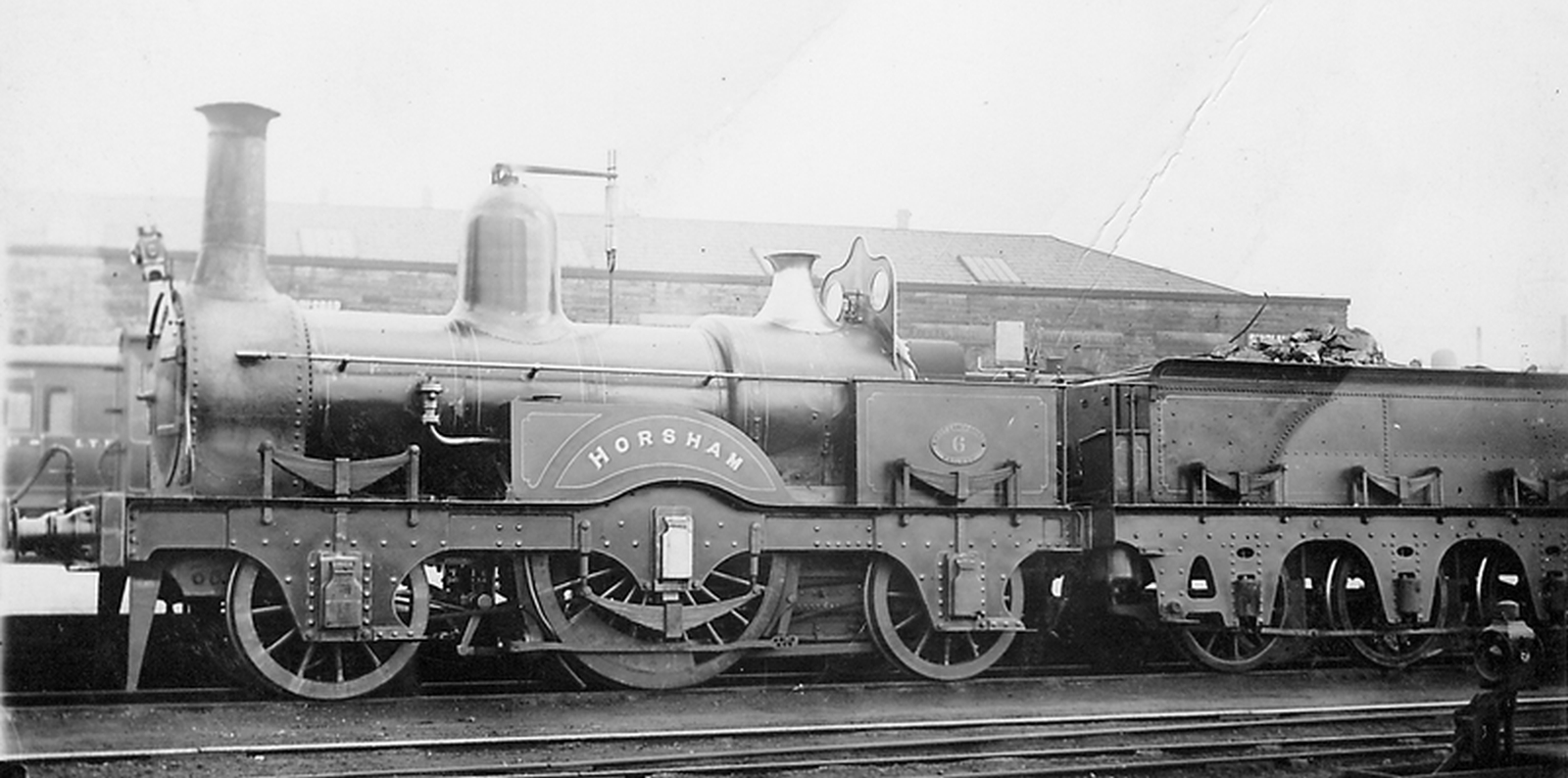Former No. 233 “Horsham” as No. 6 of the West Lancashire Railway