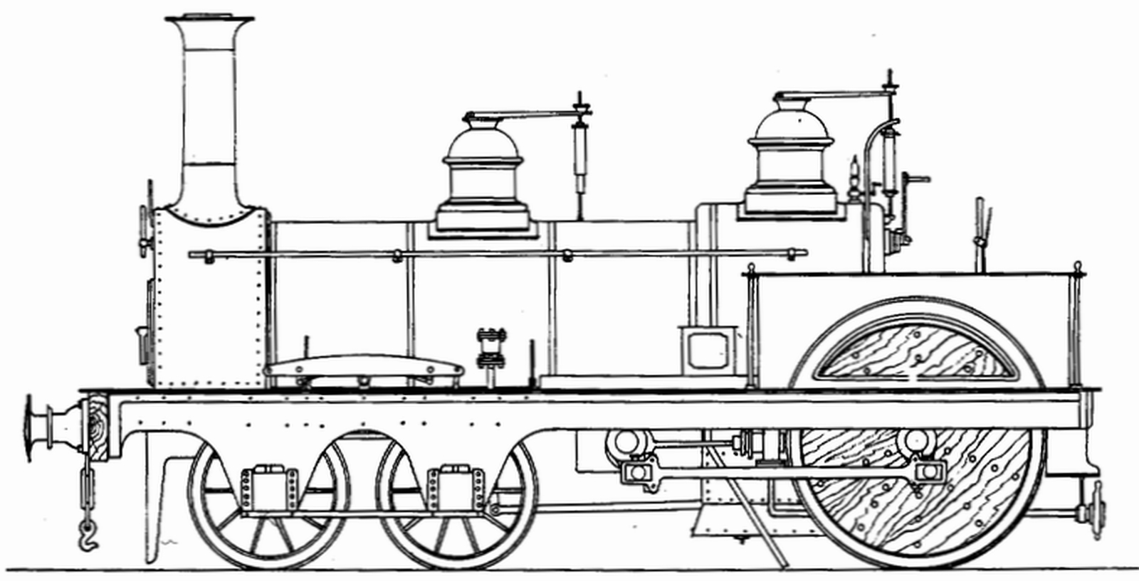 No. 56 rebuilt as Crampton