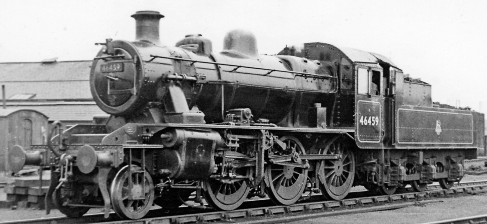 46459 in 1951 at Workington Depot