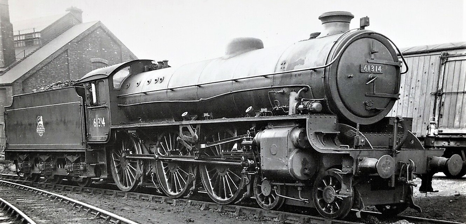 Nr. 61314 at Stratford Shed