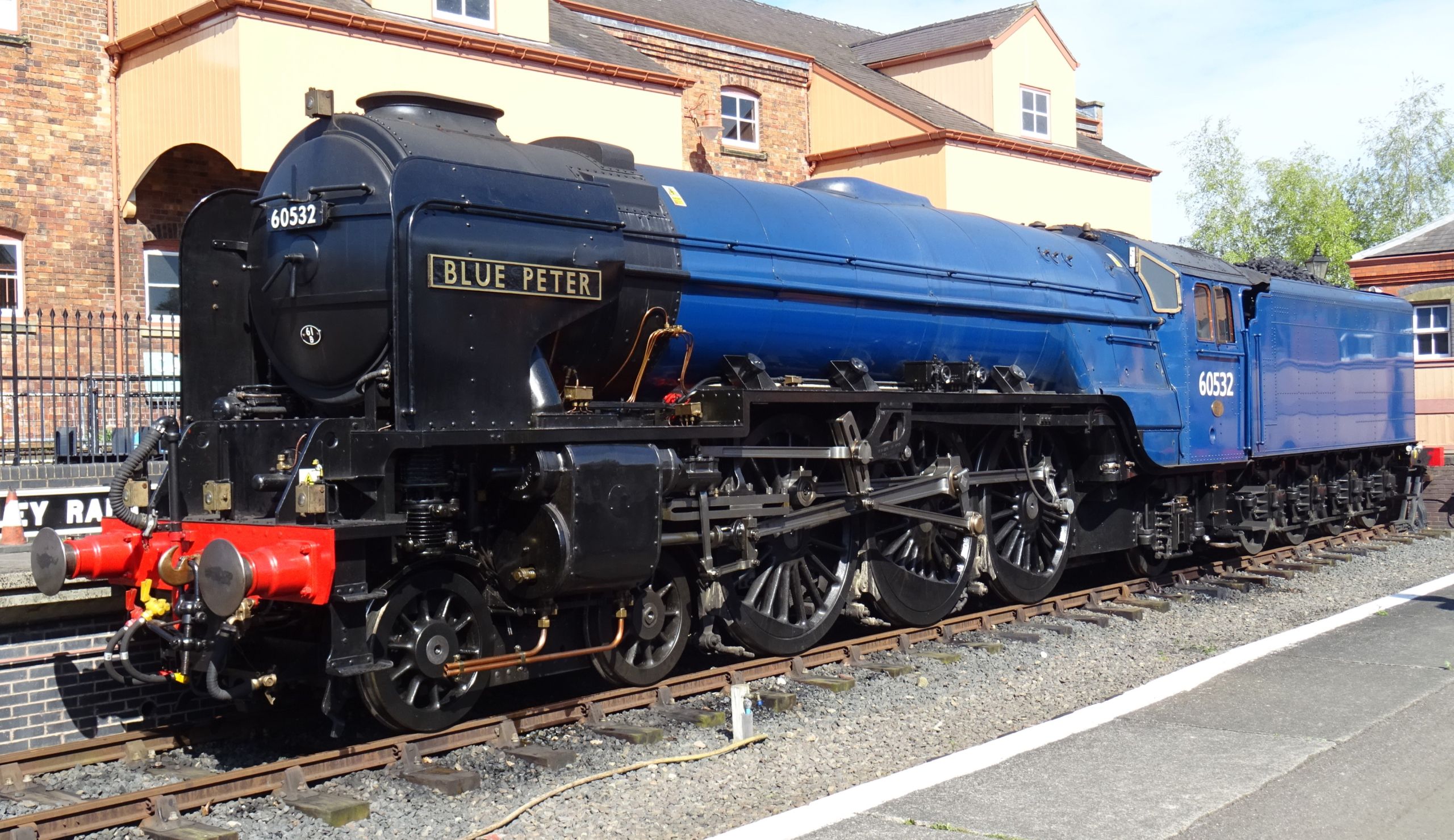 60532 “Blue Peter” in April 2024 at Kidderminster