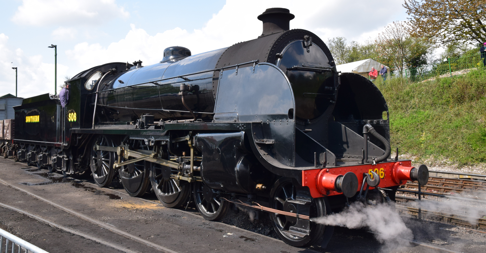 No. 506 in April 2021 in Ropley