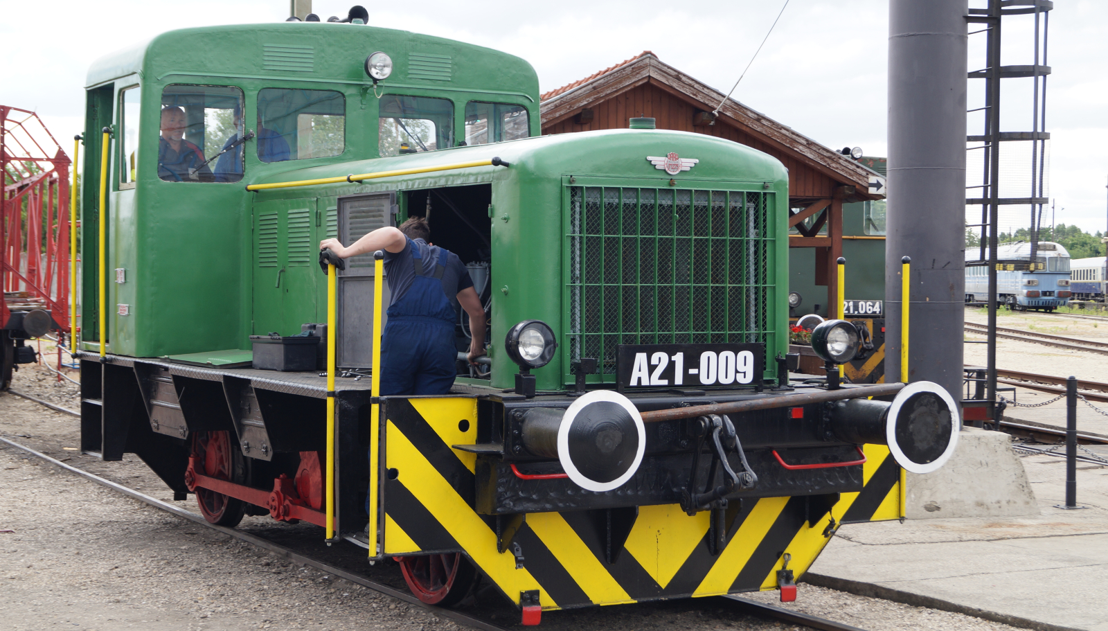 A21-009 in the Füsti Railway Museum