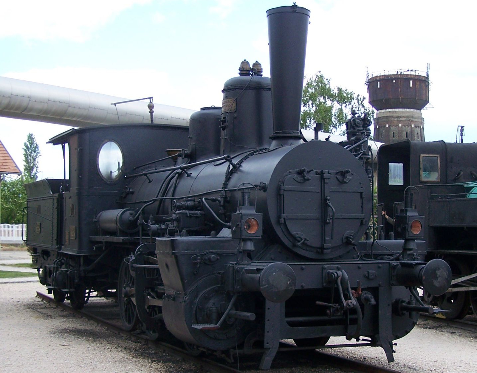 No. 7111 in the Railway History Park Budapest
