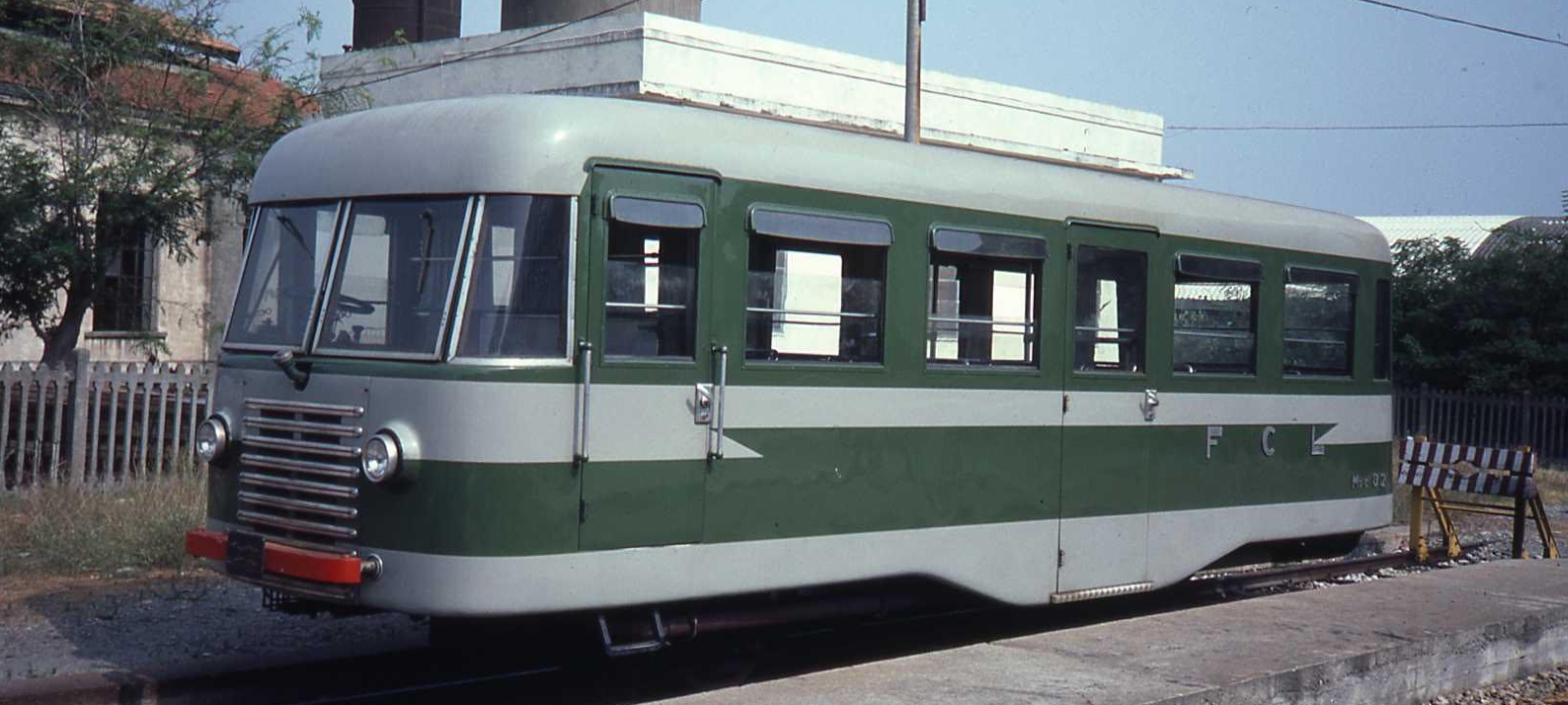 M1c No. 82 rack railbus of the Ferrovie Calabro Lucane in 1984 at Catanzaro Lido